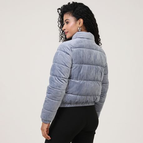 JAQUETA PUFFER SUEDE 620314 AZUL M