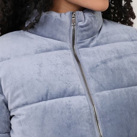 JAQUETA PUFFER SUEDE 620314 AZUL M