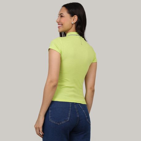 BLUSA  MC CANEL  GOLA ALTA 03 2 05 LIMA P