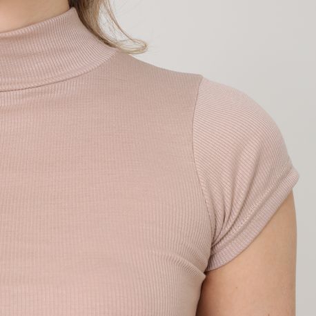BLUSA  MC CANEL  GOLA ALTA 03 2 05 CAPPUCCINO P
