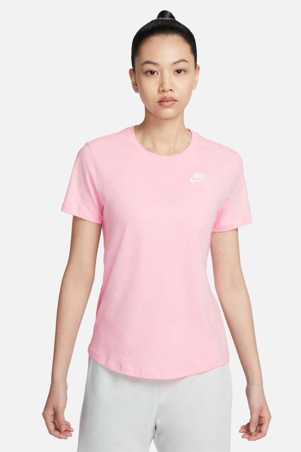 CAMISETA M/C NIKE DX7902-692 692-MED SOFT PINK/WHITE GG