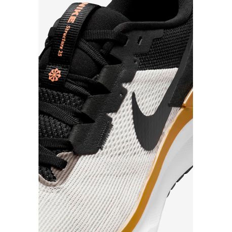 TENIS AIR ZOOM STRUCTURE 25 DJ7883-103 SUMMIT WHITE/BLACK-PLATINUM TINT-BRONZINE-AMBER BROWN-W 38