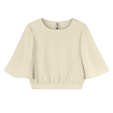 BLUSA MC PALA TP 183157 OFF WHITE P