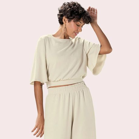 BLUSA MC PALA TP 183157 OFF WHITE P