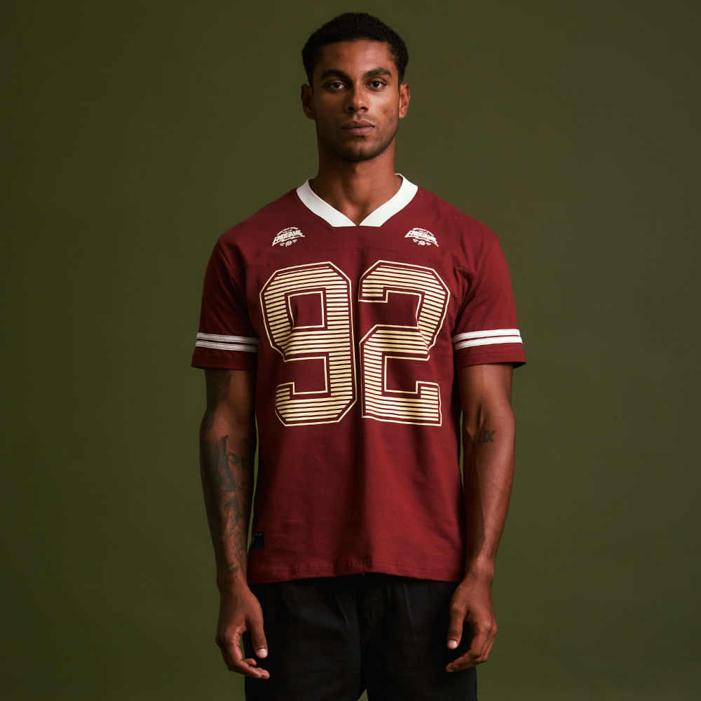 CAMISETA MC "92" P1704 BORDO P