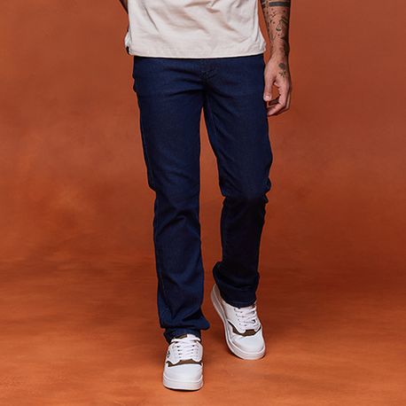 CALCA JEANS  RETA DG19778 JEANS ESCURO 38
