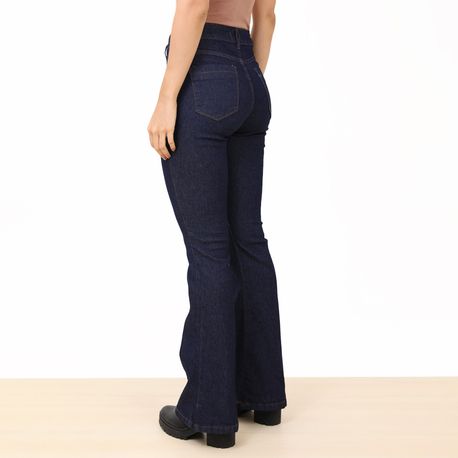 CALCA FLARE FRISO AMACIADA 5879 JEANS 36