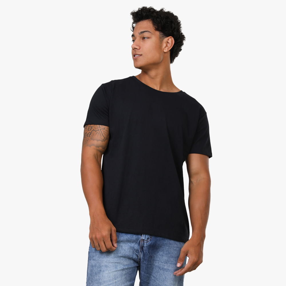 CAMISETA MC BASICA DIG3000 PRETO P
