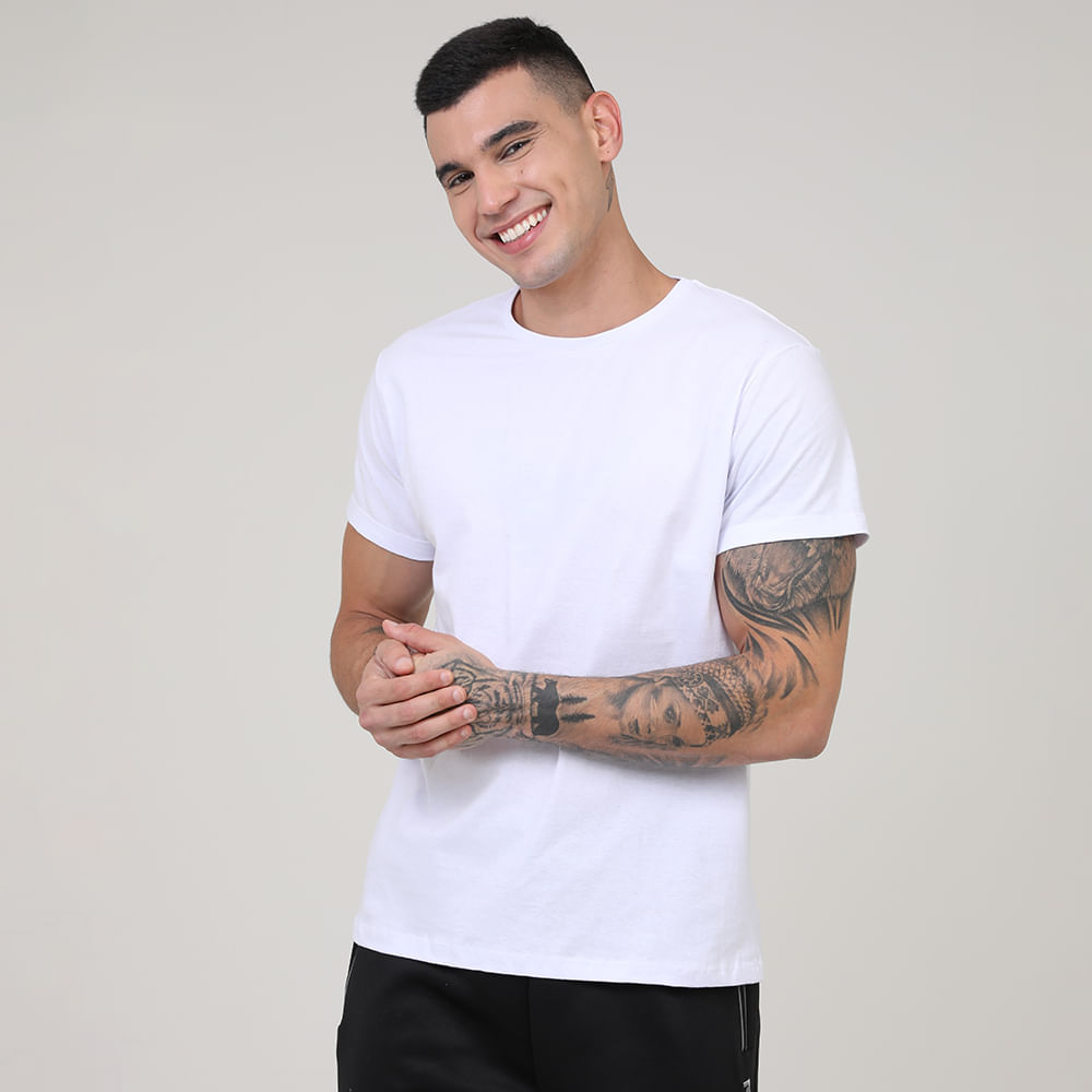 CAMISETA MC BASICA DIG3000 BRANCO G