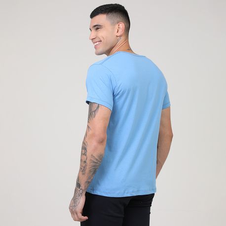 CAMISETA MC BASICA DIG3000 AZUL P