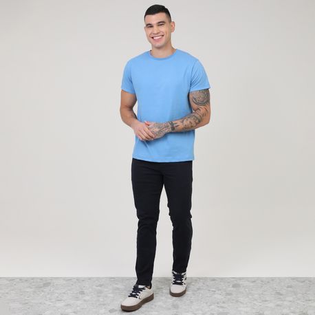 CAMISETA MC BASICA DIG3000 AZUL P
