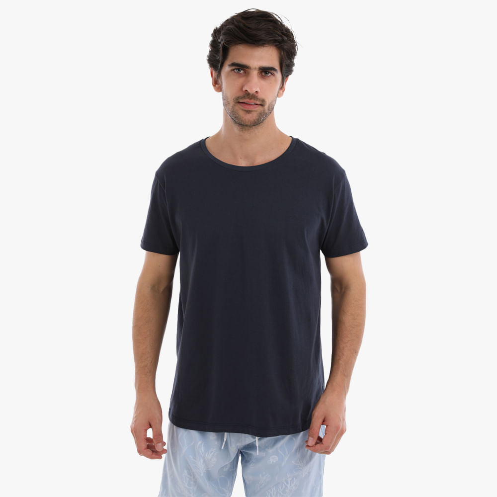 CAMISETA MC BASICA DIG3000 MARINHO P