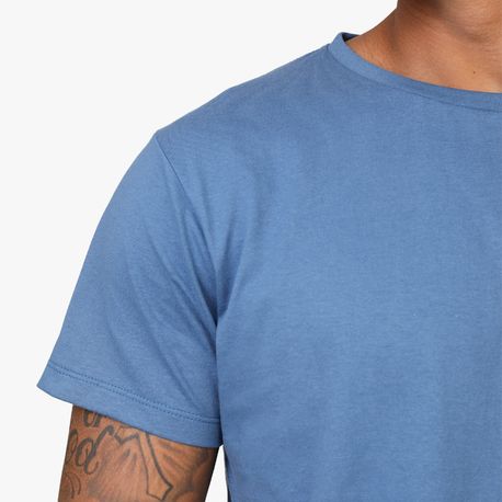 CAMISETA MC BASICA DIG3000 AZUL JEANS M