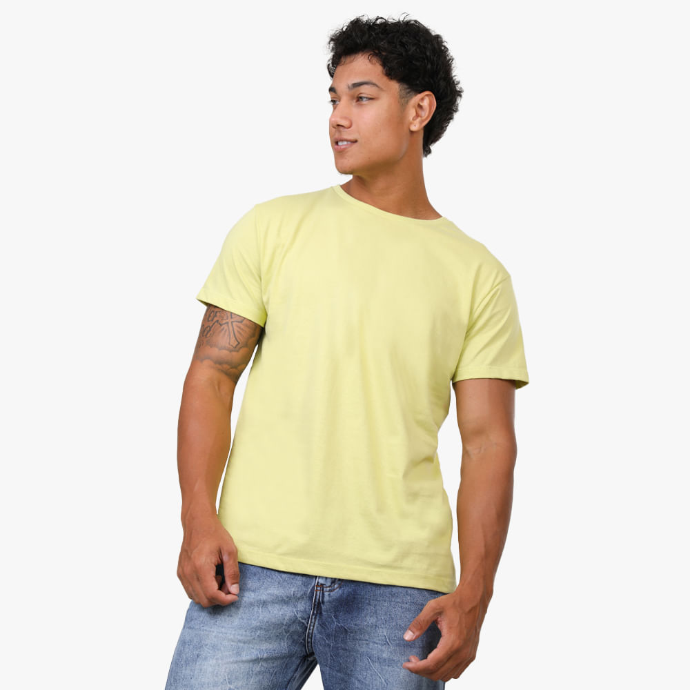 CAMISETA MC BASICA DIG3000 LIMONADE P