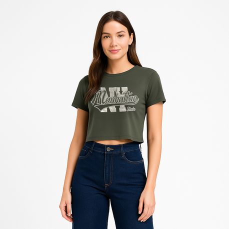 BLUSA MC MANHATTAN 320009 MILITAR P