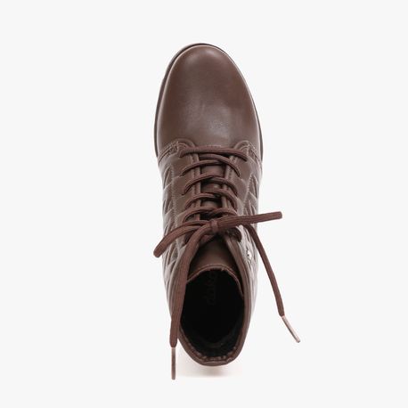 BOTA COTURNO SALTO ALTO G9602 02-CHOCOLATE ALMERIA 34