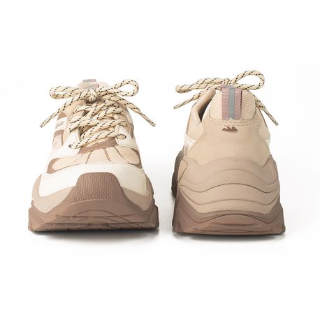 TENIS CASUAL G9981 CREME/BAUNILHA 34