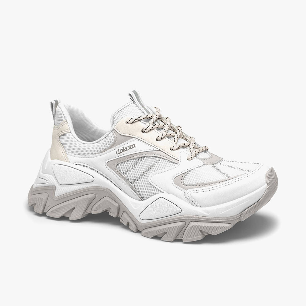 TENIS CASUAL G9981 WHITE/NEVOA 35