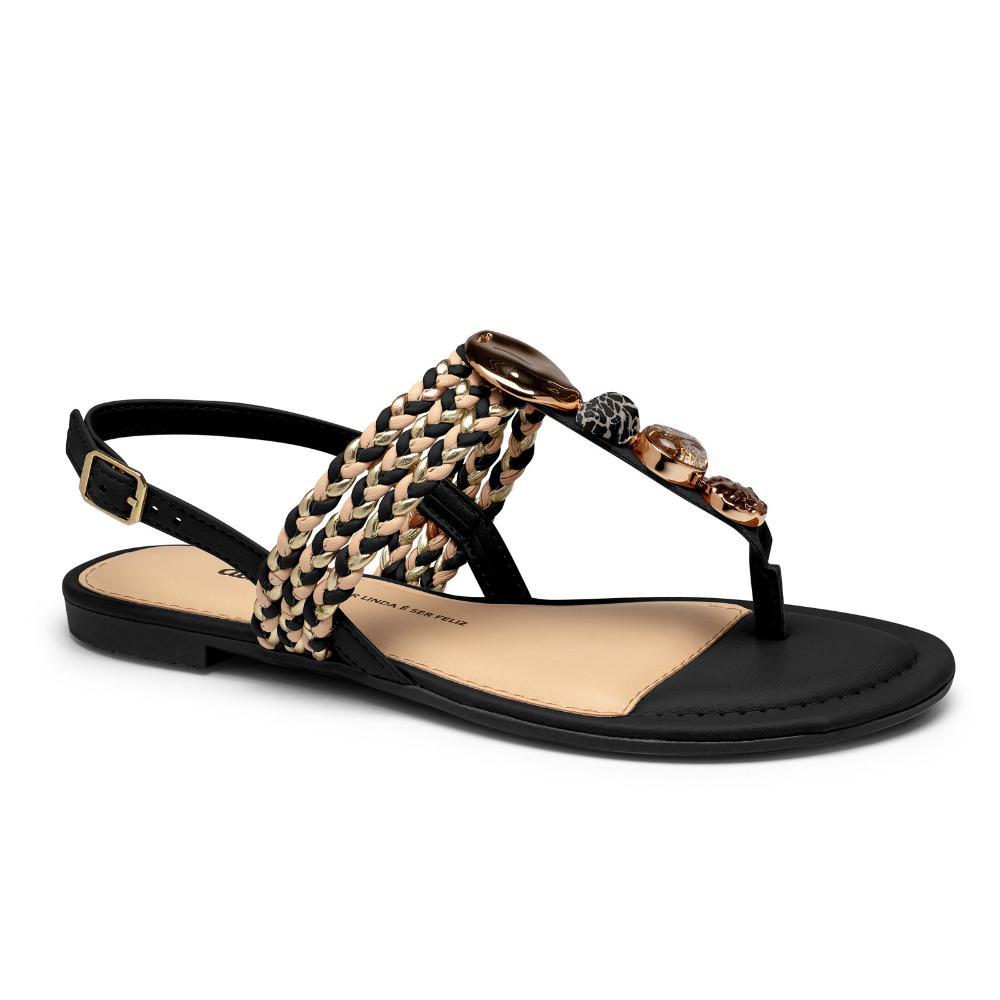 RASTEIRA TRAMA NATURAL Y7991 005 PRETO 36