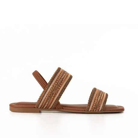SANDALIA RASTEIRA Y8381 003 BRONZE MASCAVO 34