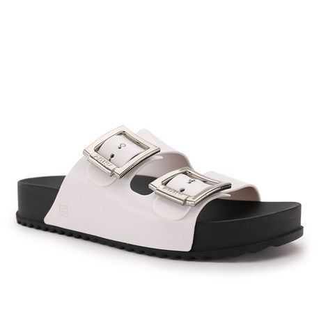 RASTEIRA CHINELO BIRKEN GRENDE 18063 90042-PRETO/BRANCO 33/34