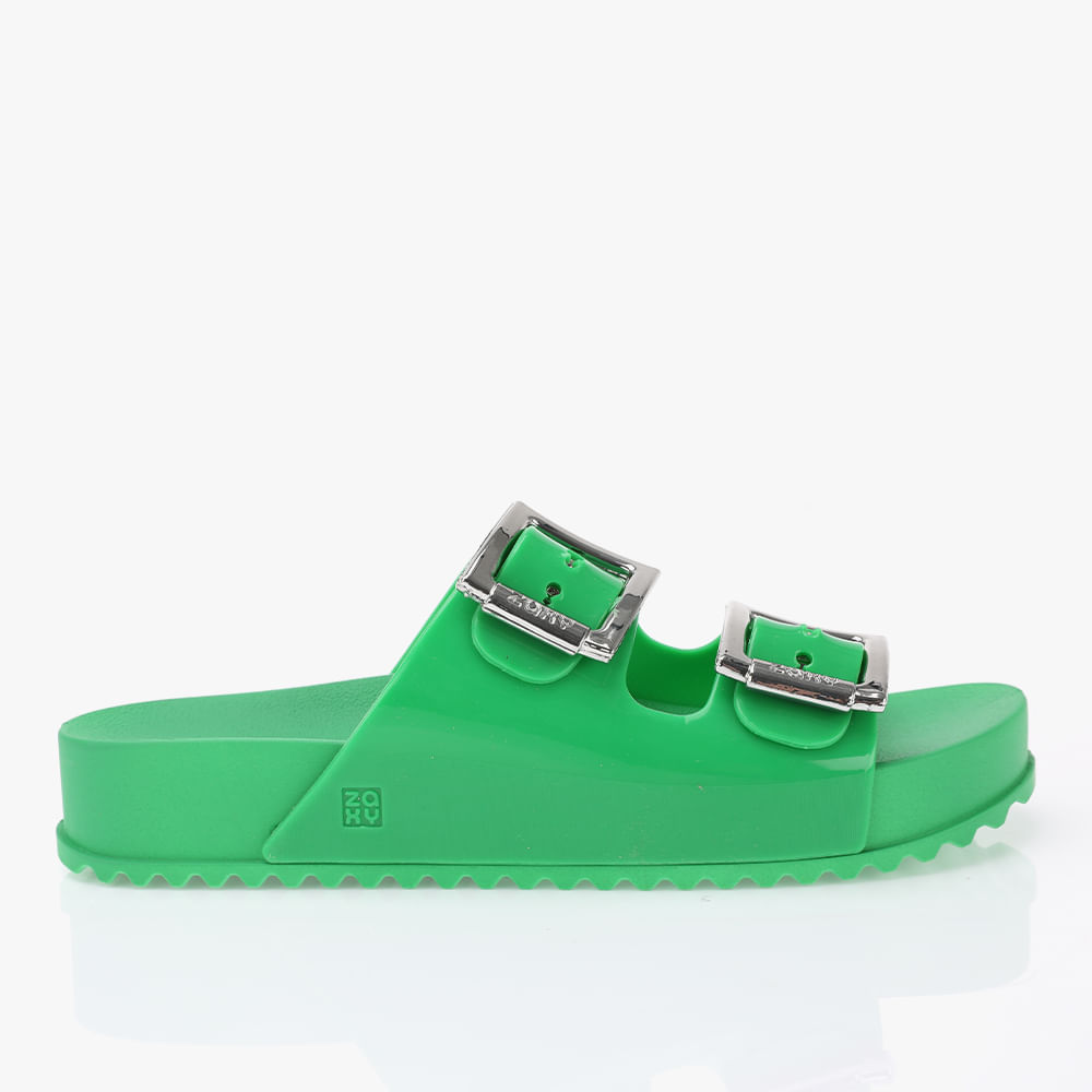 RASTEIRA CHINELO BIRKEN GRENDE 18063 AL574-VERDE MEDIO 33/34
