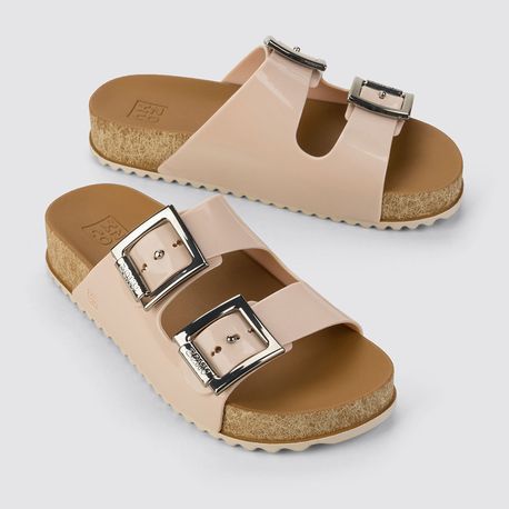 RASTEIRA CHINELO BIRKEN GRENDE 18063 BK512-OFFWHITEMEDIO/CORTICA 35