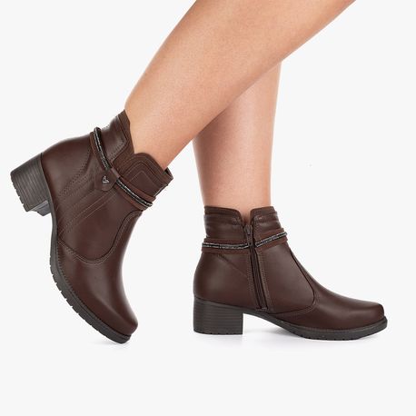 BOTA SALTO MI853 03-MARROM BERTELLI 35