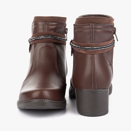 BOTA SALTO MI853 03-MARROM BERTELLI 35