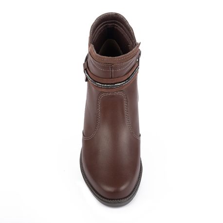 BOTA SALTO MI853 03-MARROM BERTELLI 35