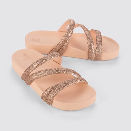 RASTEIRA SANDALIA ZAXY GLITTER 18956 AY011-NUDE 35
