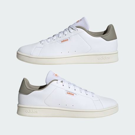 TENIS URBAN COURT JI1851 CLOUD WHITE / SILVER PEBBLE / FOCUS ORANGE 37