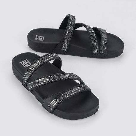RSTEIRA SANDALIA ZAXY GLOW 19017 BA490-PRETO 33/34