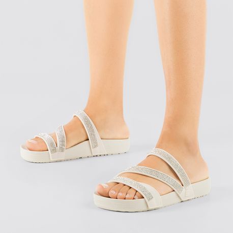 RSTEIRA SANDALIA ZAXY GLOW 19017 BA492- OFF WHITE CLARO 33/34