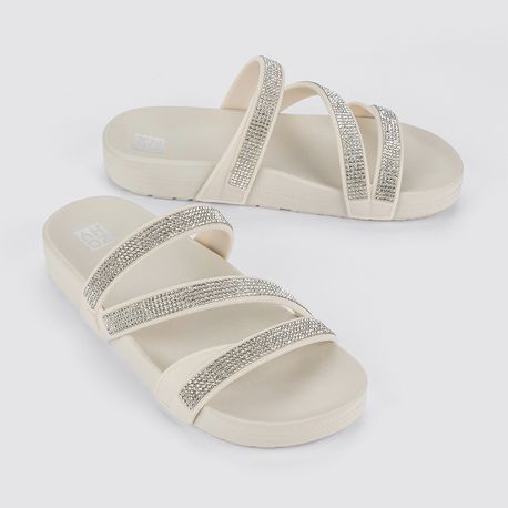 RSTEIRA SANDALIA ZAXY GLOW 19017 BA492- OFF WHITE CLARO 33/34
