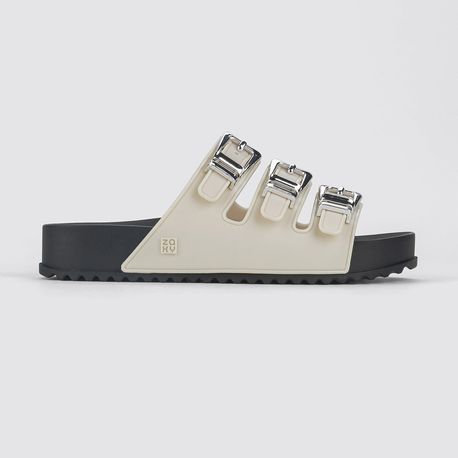 ZAXY CROSS SLIDE 18950 AY296-OFF WHITE CLARO/PTO 33/34