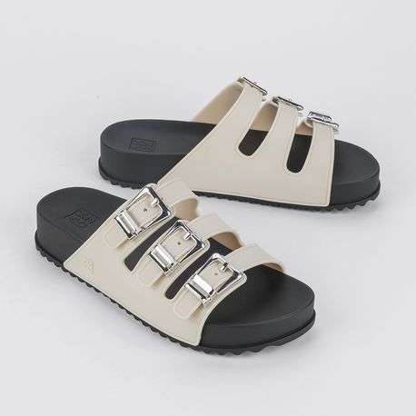 ZAXY CROSS SLIDE 18950 AY296-OFF WHITE CLARO/PTO 38