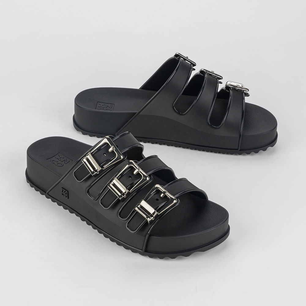ZAXY CROSS SLIDE 18950 AY298-PRETO 33/34