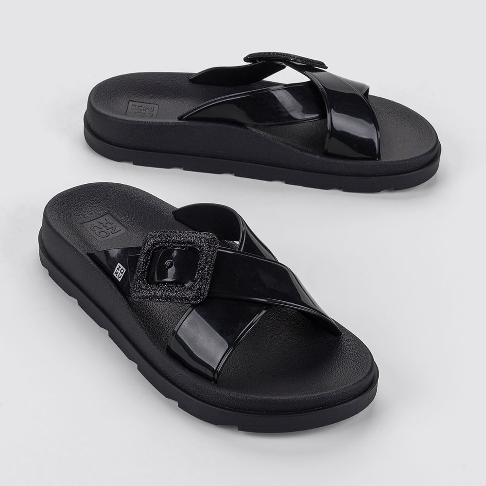 ZAXY MATCH AD 19053 B1863-PRETO GLITER 35