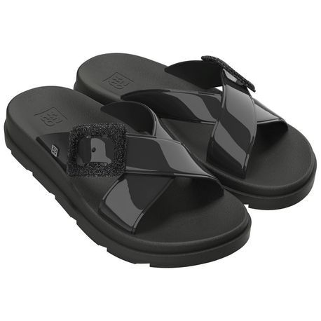 ZAXY MATCH AD 19053 BI863-PRETO GLITER 35