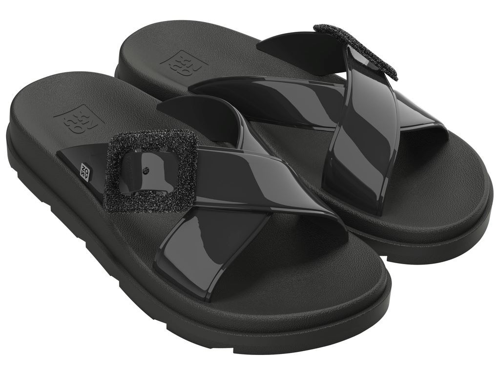 ZAXY MATCH AD 19053 BI863-PRETO GLITER 35