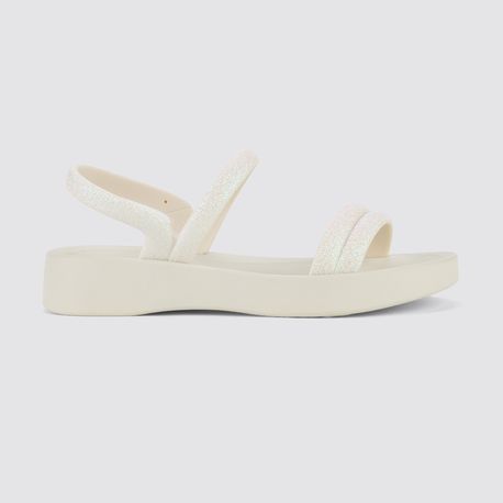 SANDALIA ZAXY GLITER 19010 AY278-OFF WHITE CLARO 33/34