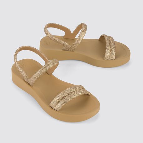SANDALIA ZAXY GLITER 19010 AY279-DOURADO 33/34
