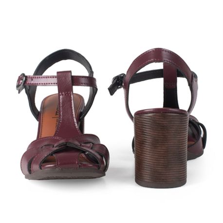 SANDALIA SALTO Y8821 001-CHERRY 36