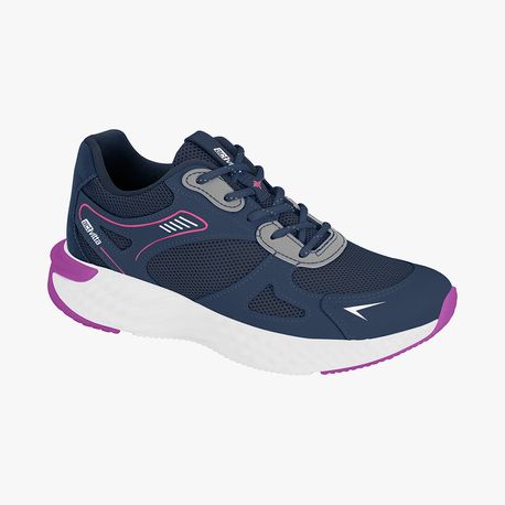 TÊNIS JOGGING FEMININO 4836-110 MARINHO/PINK/BRANCO 36