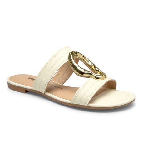 SANDALIA RASTEIRA Y8783 004 CREAM 34