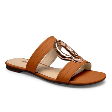 SANDALIA RASTEIRA Y8783 001 CARAMELO 34