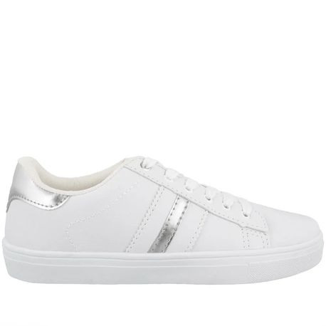 TENIS CASUAL 1050 BRANCO/PRATA 34