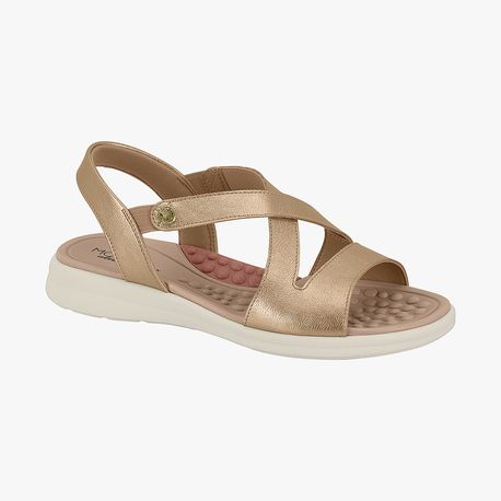 SANDALIA CONFORTO 7174121 DOURADO 36