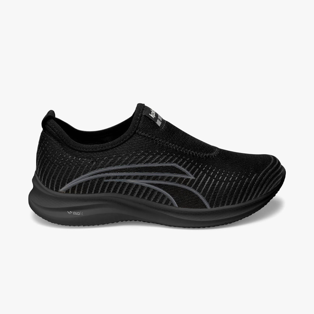 TENIS KOLOSH ESPORTIVO K7036 K7036 0007- PRETO/CHUMBO/GRAFITE 34